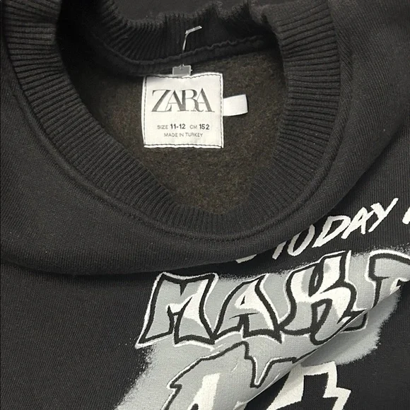 Zara Kids Black and Gray Matching Set - Picture 3 of 4